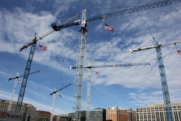 Construction cranes
